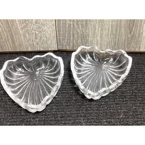 Glass Heart Trinket Box